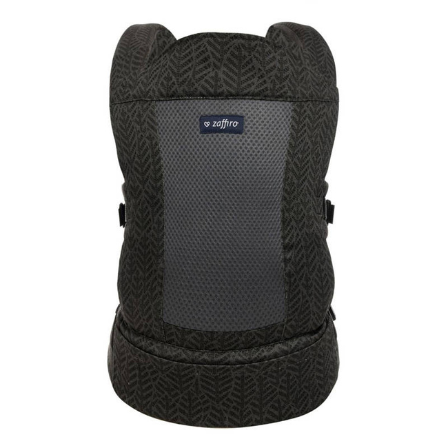 Zaffiro baby carrier City Air Graphite Leaves Carriers \ Soft Structured Carrier Brands