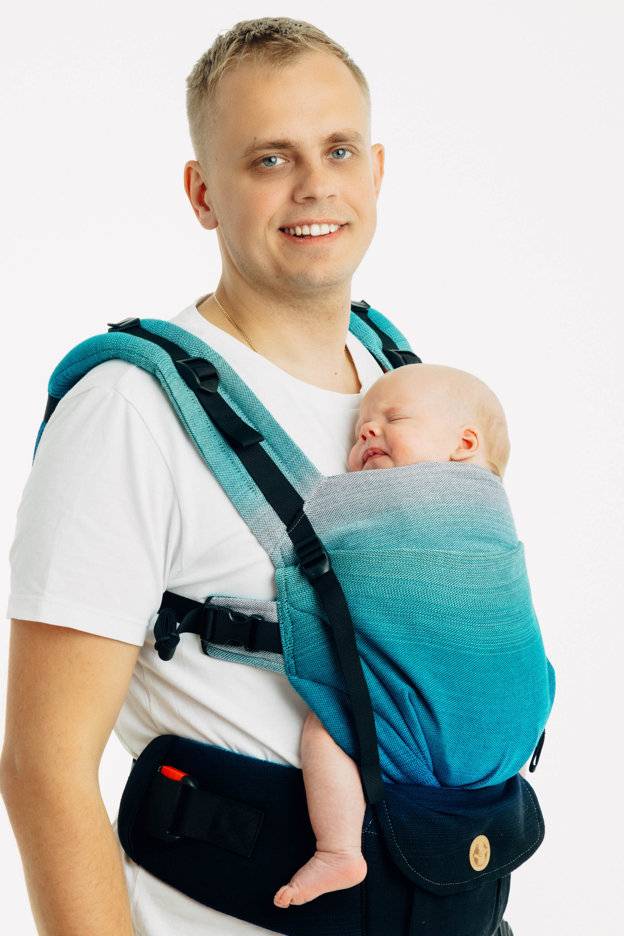 Ergonomiczne nosidełko regulowane - LennyUpGrade Pro: Polka Dots - Plot 5907557792608_1