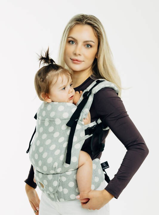 Ergonomiczne nosidełko regulowane - LennyUpGrade Pro: Polka Dots - Plot 5907557792608_3