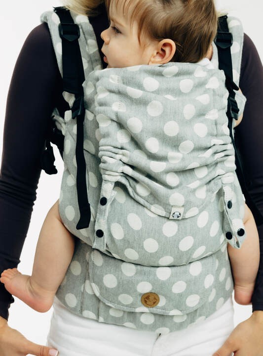 Ergonomiczne nosidełko regulowane - LennyUpGrade Pro: Polka Dots - Plot 5907557792608_7