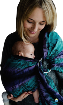 Little Frog Ring Sling - Dark Meadow