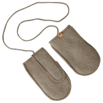Zaffiro - Children's Mittens - Brown Premium Wool 1-3 l