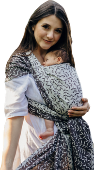 Woven wrap LennyLamb - Enchanced Nook: Cocoa