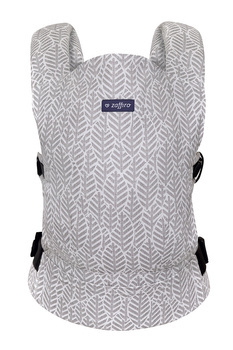 Zaffiro - baby carrier City Grey Leaves