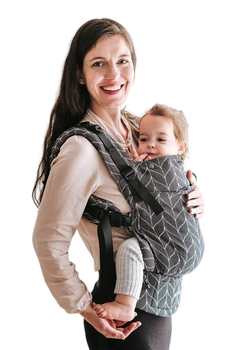 Baby carrier Kavka Multi-age: Black Braid Bamboo