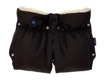 2w1 Premium Stroller Hand Muff - Black Color