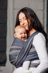 Woven wrap LennyLamb - Smoky - Lilac