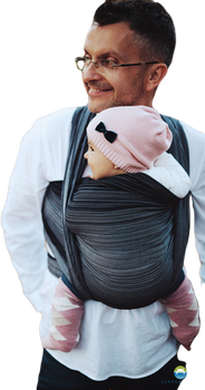 Woven wrap Little Frog Hematyt