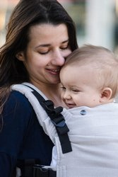 Baby carrier Kavka Multi-age Owl Herringbone