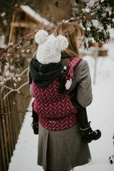 Baby carrier Kavka Multi-age cherry braid