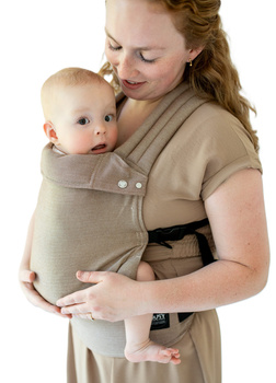 Qusy adjustable ergonomic carrier  2.0 - Walnut Twill Bamboo