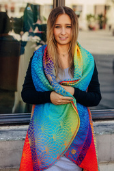 Long Cardigan LennyLamb: Rainbow Lotus
