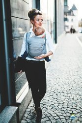 Woven wrap Little Frog Linen Angelit