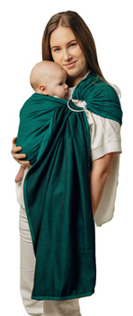 Basic Line LennyLamb Ring Sling - Emerald