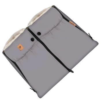 Zaffiro - Stroller Hand Muff Aspen - Steel Grey