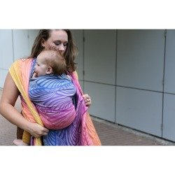 Woven wrap Yaro Dandy Havana Grad Linen Tussah