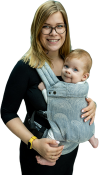 Qusy carrier / Sand Stories Agat - adjustable ergonomic carrier 