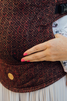 Baby carrier LennyLamb LennyGo - Big Love Auburn