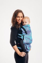 Lenny Lamb Baby carrier: LennyUpGrade: Prism Blue Ray