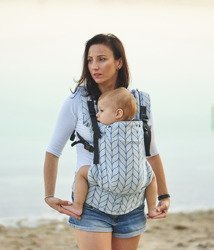 Baby carrier Kavka Multi-age summer braid
