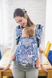 Be Lenka Baby carrier: 4Ever Folk Blue