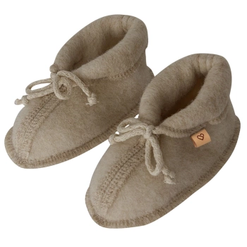 Baby shoes Wool premium Brown