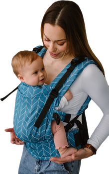 Baby carrier Kavka MultiAge Magnetic: Santorini Braid