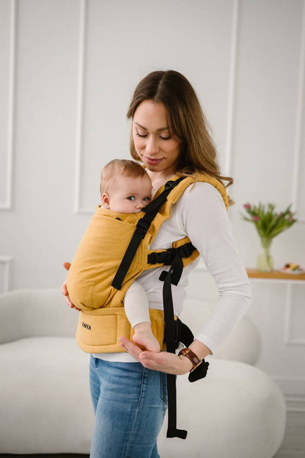 Baby carrier Kavka Multi-Age Magnetic: Mango Linen