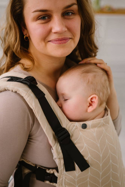 Baby carrier Kavka Multi-Age Magnetic: Vanilla Braid