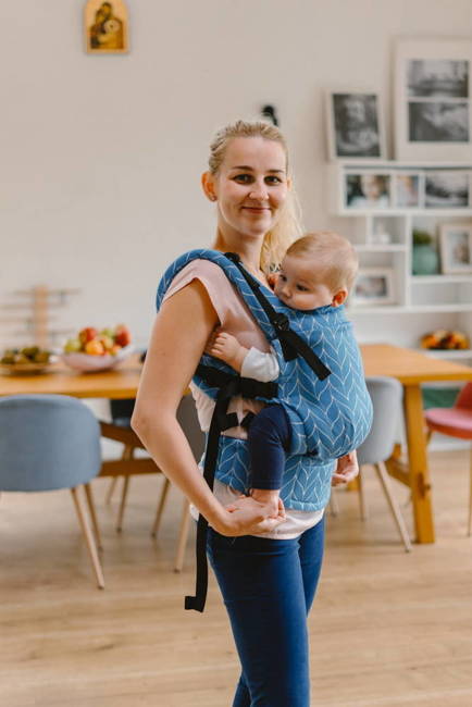 Baby carrier Kavka Multi-age: Marina Braid Cotton
