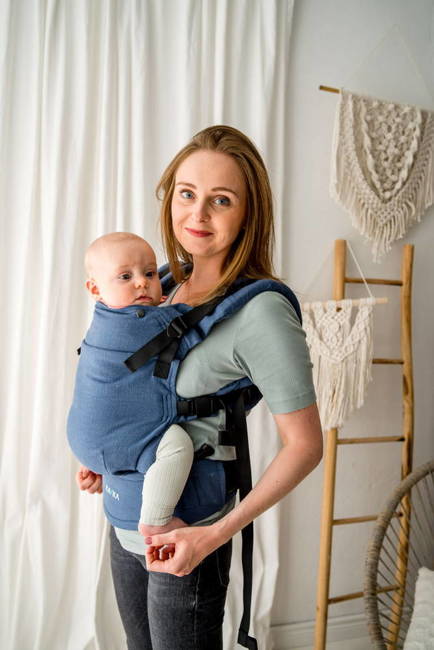 Baby carrier Kavka Multi-age: Nightfall Linen
