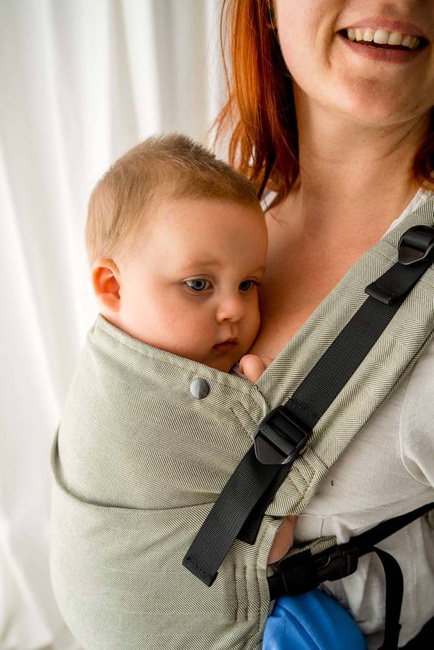 Baby carrier Kavka Multi-age: Tuscany Herringbone