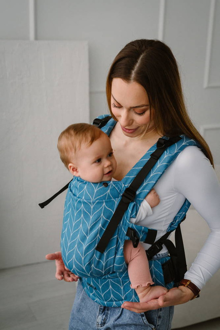 Baby carrier Kavka MultiAge Magnetic: Santorini Braid