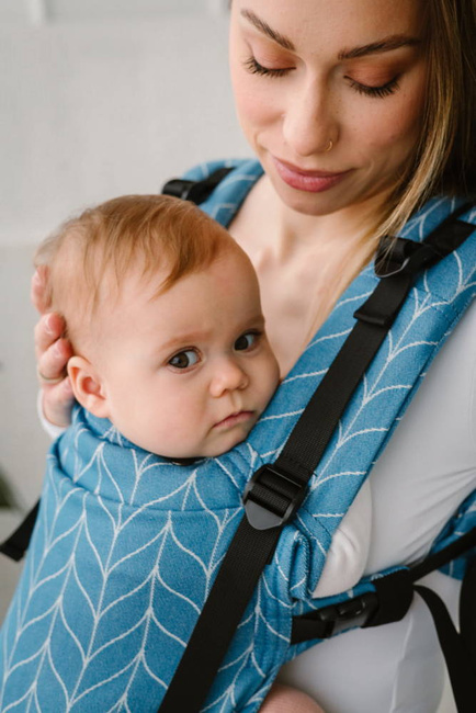 Baby carrier Kavka MultiAge Magnetic: Santorini Braid