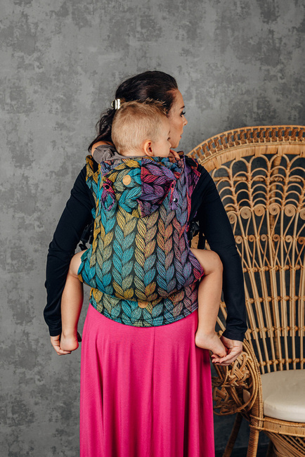Baby carrier LennyLamb: LennyGo - Enchanted Nook - In Bloom