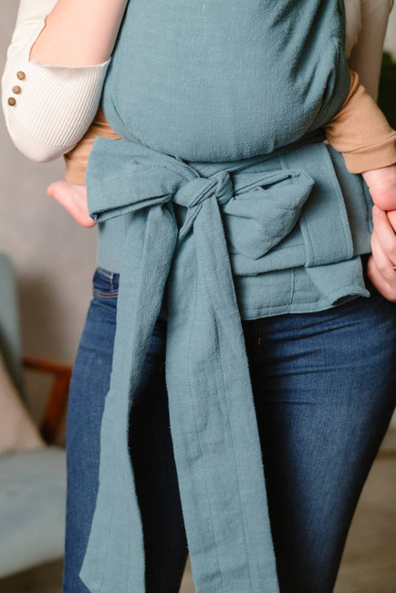 Half Buckle Kavka Handy: Teal Linen