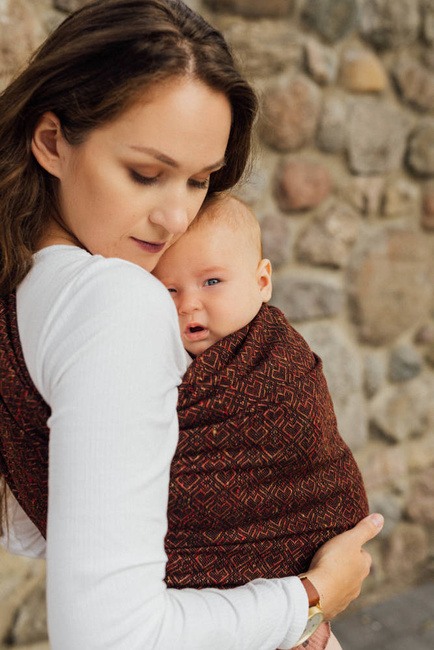 LennyLamb Ring Sling - Big Love Auburn