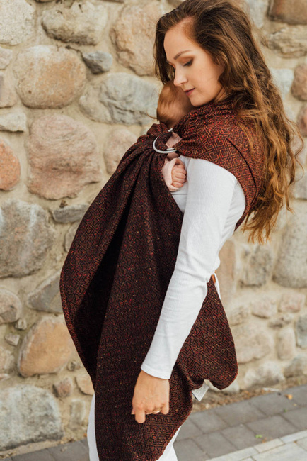 LennyLamb Ring Sling - Big Love Auburn