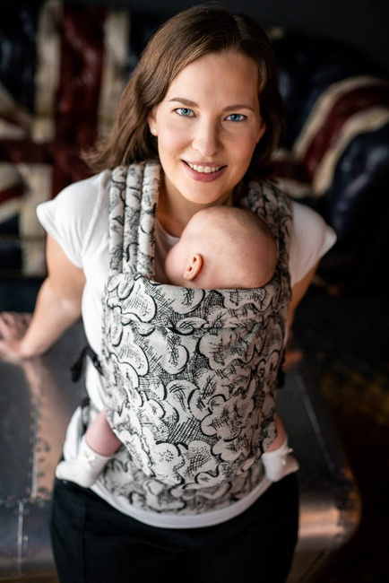 Qusy carrier / cartoon sky mono - adjustable ergonomic carrier 