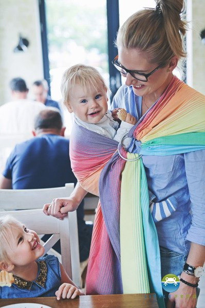 Ring Sling Little Frog Sandy Ammolite