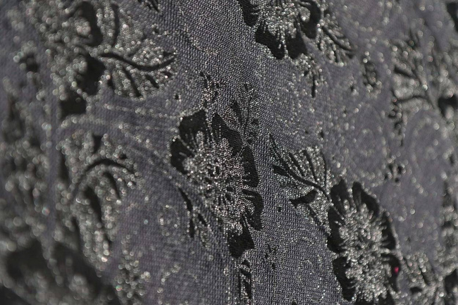 Woven Wrap Yaro Slings - Ava Duo Black Wool Silk Glam
