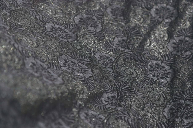 Woven Wrap Yaro Slings - Ava Duo Black Wool Silk Glam