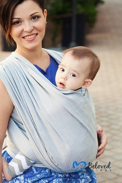 Woven wrap Beloved Slings Maze
