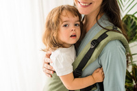 Baby carrier Kavka Multi-Age Magnetic: Rosemary Linen