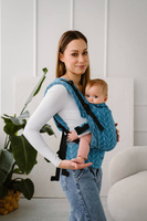 Baby carrier Kavka MultiAge Magnetic: Santorini Braid