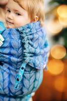 Lenny Lamb Baby carrier: LennyUpGrade Tangled - Blue Reed