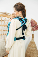 Lenny Lamb Baby carrier: LennyUpGrade Tangled - Blue Reed