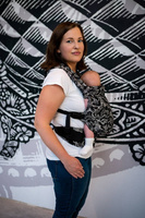 Qusy carrier / Cartoon Sky Tar- adjustable ergonomic carrier 