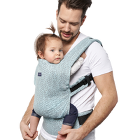Zaffiro - baby carrier City: Mint Leaves