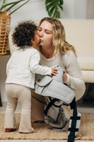 Nosidełko LennyLamb - LennyPreschool: Mała Jodełka Szara